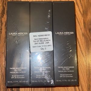 Laura mercier tinted moisturizer- nude color